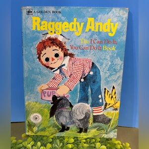 RAGGEDY ANDY A GOLDEN-BOOK VINTAGE 1973 THE I CAN DO IT, YOU CAN DO IT BOOK